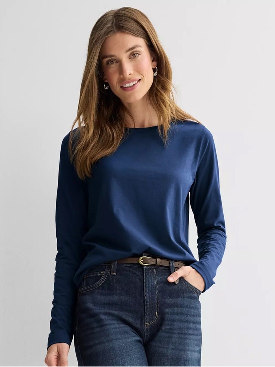 Sonoma Tops - Women's Sonoma Goods For Life® Everyday Long Sleeve Crewneck Tee NWT XL